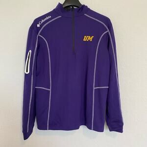 Columbia‎ Golf Omni-Wick 1/4 Zip Pullover Jacket University of Montevallo Medium